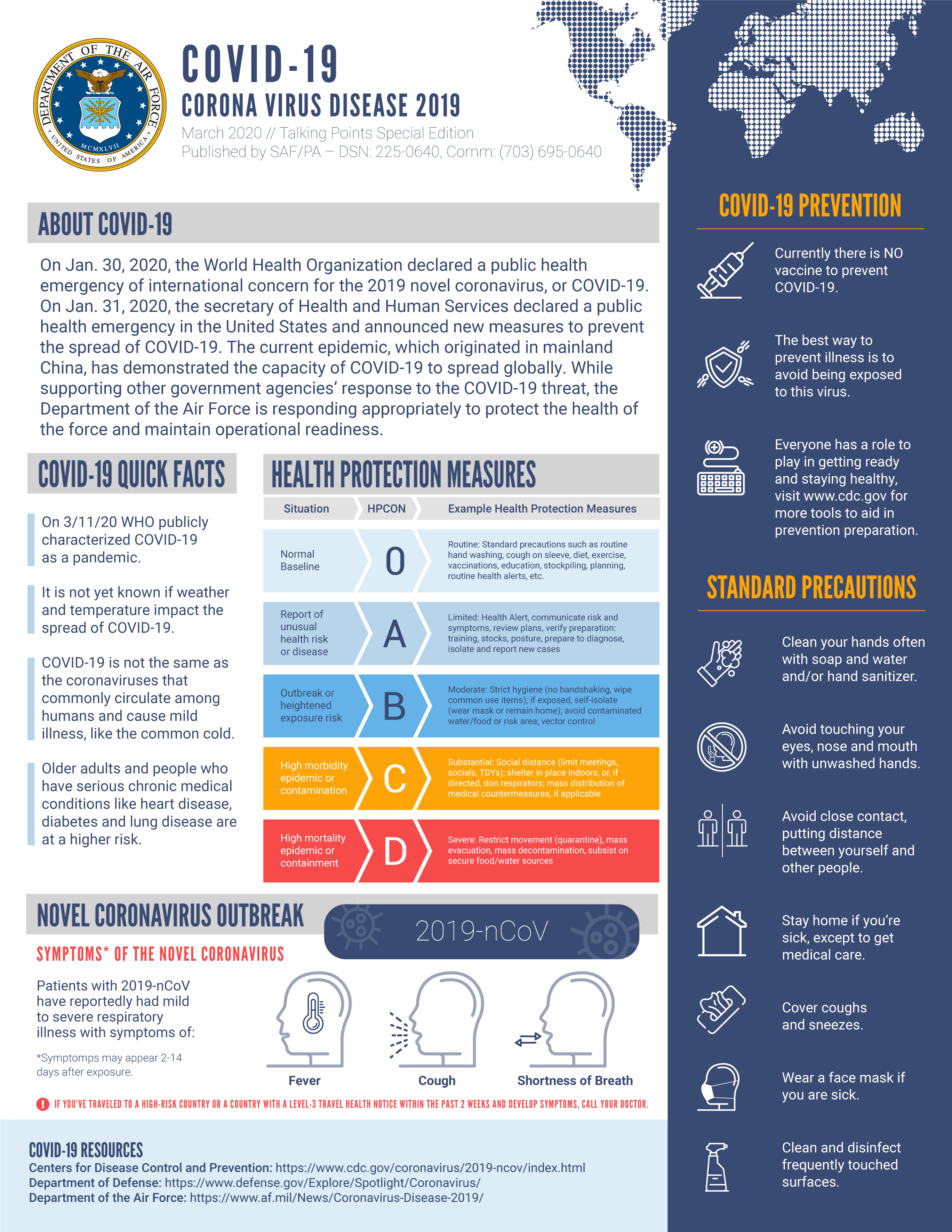 covid-19 handout